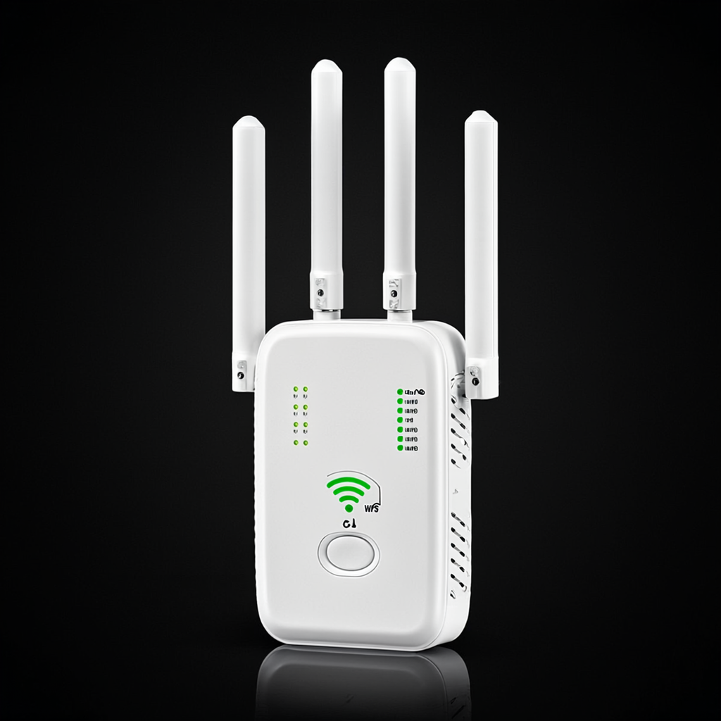 1200Mbps Dual-Band WiFi Repeater & Signal Booster