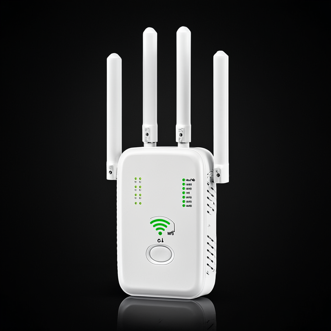 1200Mbps Dual-Band WiFi Repeater & Signal Booster
