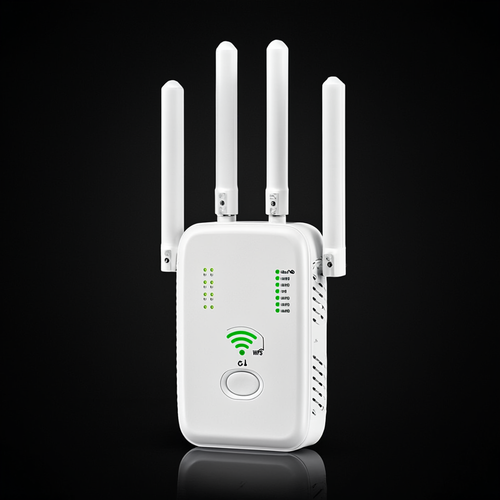 1200Mbps Dual-Band WiFi Repeater & Signal Booster